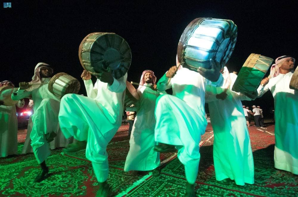 تشهد فترة الأعياد إقبال أبناء نجران على مواقع الاحتفالات"واس"