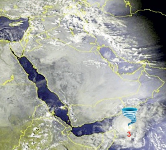 «النينو» وراء ظاهرة الأعاصير النادرة المستمرة في خليج عدن