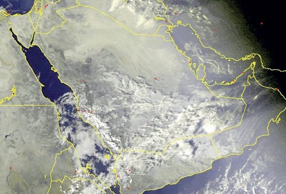 حالة مطرية قوية تبدأ نهار الغد فوق بعض المناطق