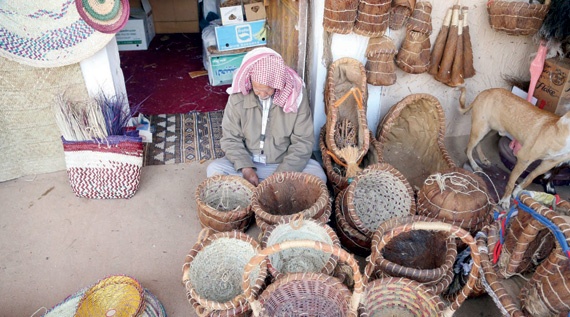 حضور كثيف للطلاب للاطلاع
على ماضي الأجداد