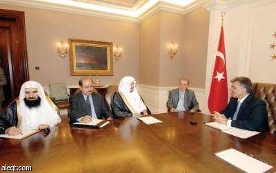 غول يستقبل رئيس "الشورى" ويشيد بالعلاقات السعودية - التركية