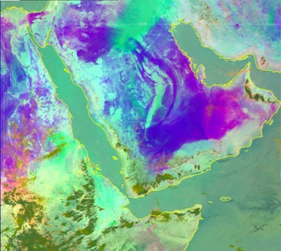 5 مناطق سعودية تحت وطأة العواصف والغبار اعتبارا من الاثنين