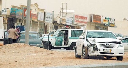 طريق أنس بن مالك..واجهة جديدة للحوادث المرورية