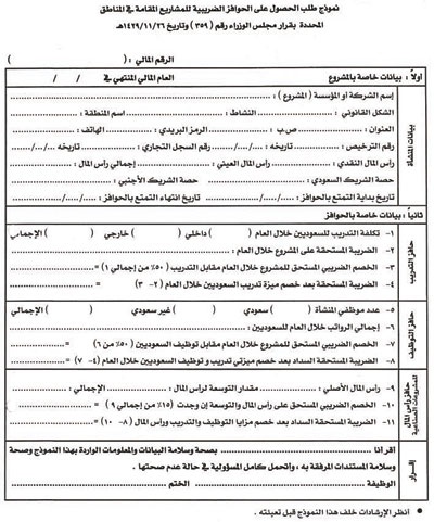 المصلحة تعمّم على فروعها لتطبيق الحوافز الضريبية للمشاريع في 6 مناطق