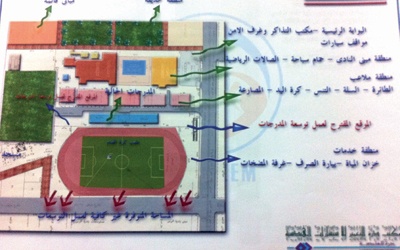 بوادر «التوسعة» هلت على مدرجات الحزم .. الخليف تسلم التصاميم