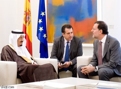 الأمير سلمان يلتقي رئيس وزراء اسبانيا .. ويزور قيادة القوات البرية الاسبانية