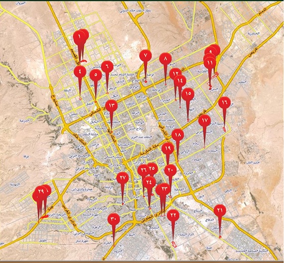 "تطوير الرياض" تحدد 34 موقعا لنزع ملكياتها لصالح مشروع النقل العام