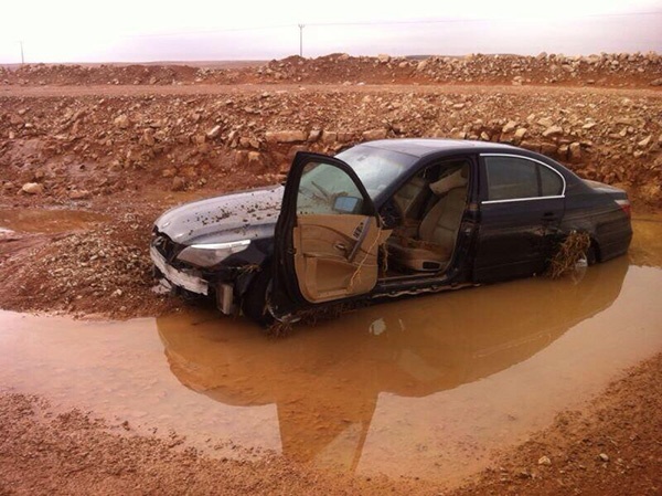 خمس وفيات في سيول عرعر بينهم رجلي أمن