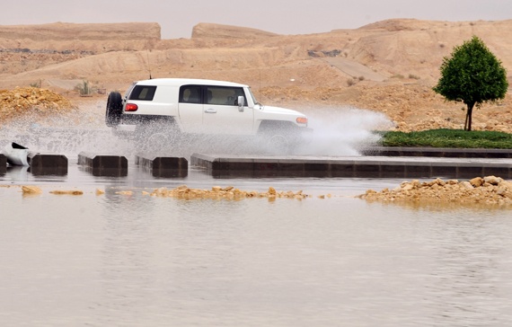 قصة مصورة : أمطار الرياض