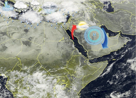 استمرار السحب العالية والمنخفضة على بعض المناطق السعودية