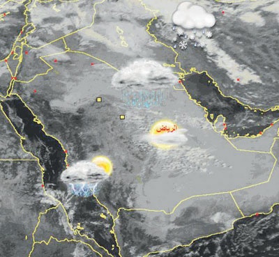 اليوم .. بداية حالة عدم الاستقرار الجوي في سماء المملكة