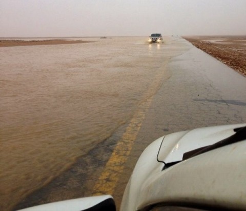 قصة مصورة : صور الأمطار على تويتر