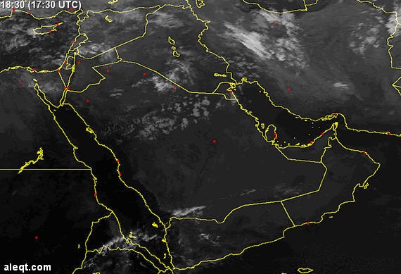 الأرصاد : سماء غائمة جزئيا مع فرصة لهطول الأمطار على وسط وجنوب المملكة