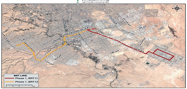 مشروع حافلات الرياض ينطلق بعقد البنية التحتية للمسارات المخصصة