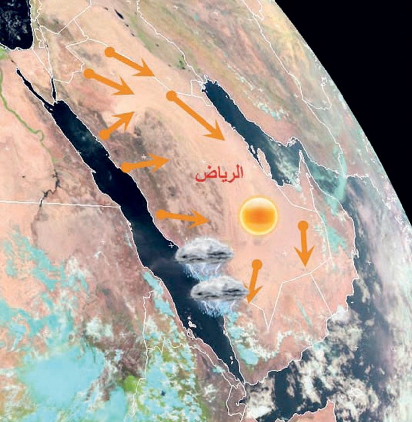 طقس مستقر .. وأمطار فوق مصايف السعودية