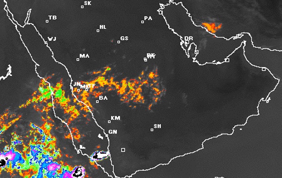 توقّعات بهطول أمطار على غرب وجنوب السعودية