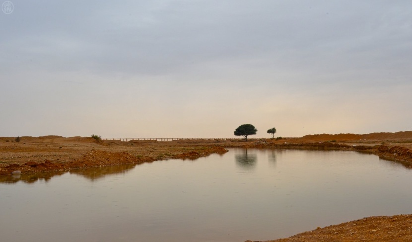 أمطار على مدينة الرياض