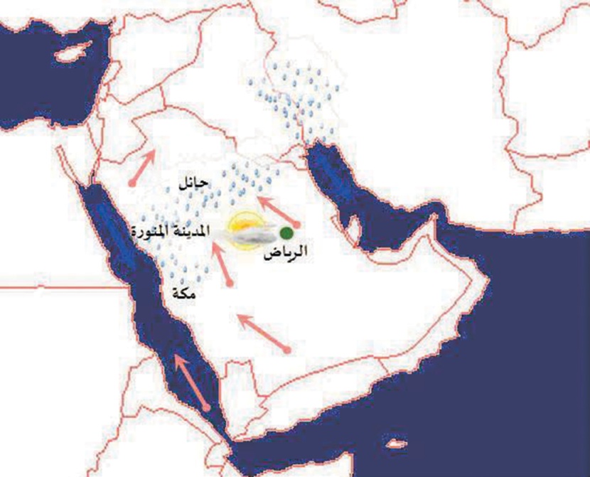 الحرارة ترتفع على بعض مناطق السعودية بدءا من الغد