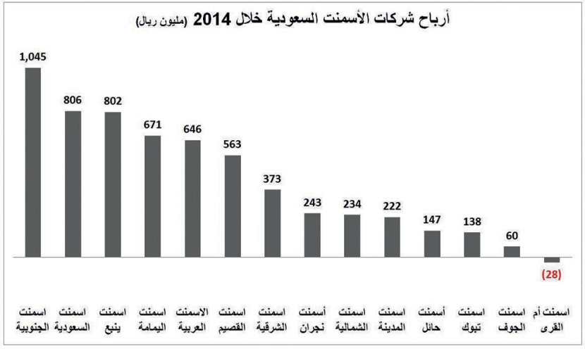 رغم تحقيقها أعلى أرباح في تاريخها .. نصف شركات الأسمنت يشكو تراجع المبيعات والأسعار