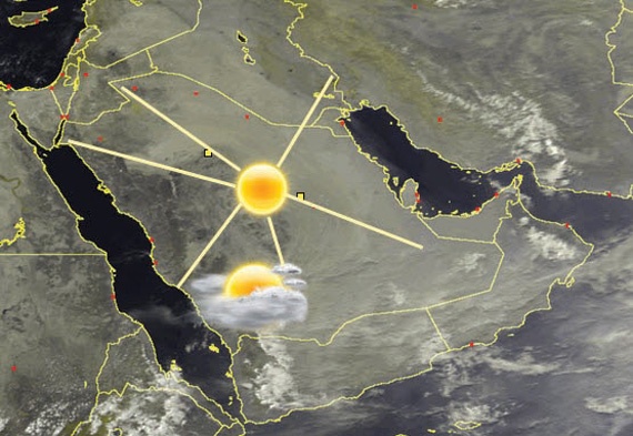 فرص أمطار ضعيفة في جميع مناطق السعودية حتى منتصف الأسبوع المقبل