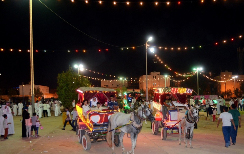 قصة مصورة : عيد الفطر في السعودية