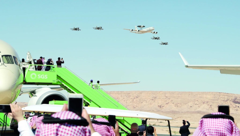 المعرض السعودي الدولي للطيران .. فرص تجارية واستثمارية لأكثر من 750 جهة عالمية