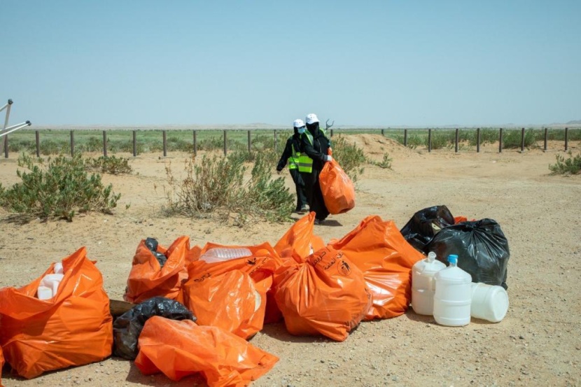 مبادرة للمحافظة على نظافة محمية الملك عبدالعزيز