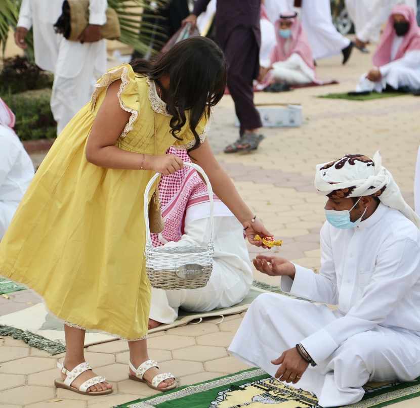 صور من صلاة العيد في الرياض