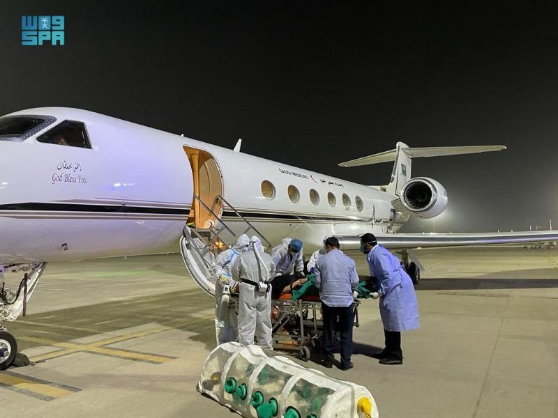 الإخلاء الطبي الجوي ينجح بنقل عائلة سعودية مصابة بفايروس كورونا من الهند إلى المملكة