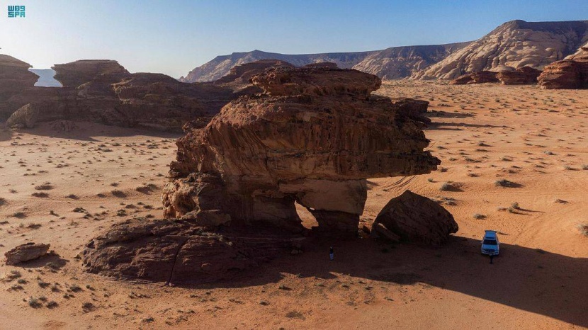 حرة «عويرض» .. ظاهرة جيولوجية تربط الوجه بالعلا