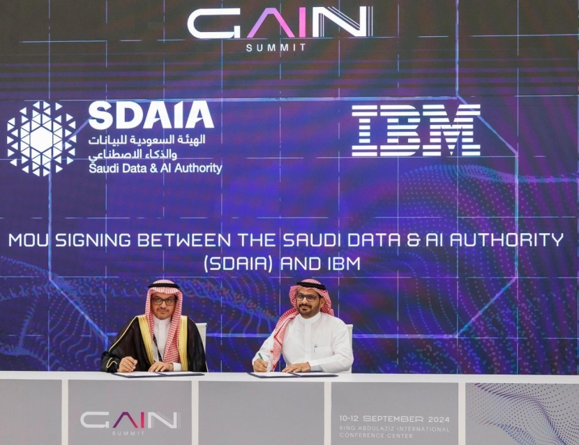 "سدايا" توقع مذكرة تفاهم مع شركة "IBM" لإنشاء مركز للتميز في الذكاء الاصطناعي