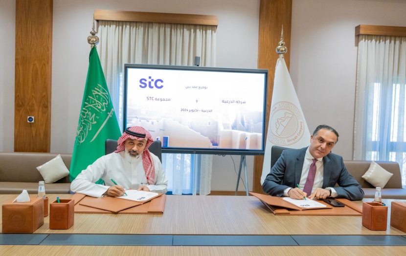 مجموعة stc تدعم التحول الرقمي لمشروع الدرعية من خلال توفير بنية تحتية رقمية محايدة