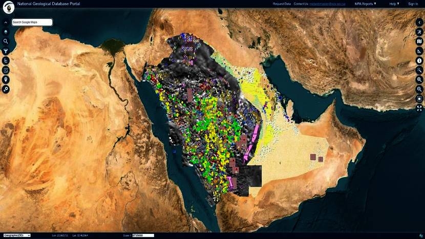 السعودية تطلق ثاني دفعات حزم البيانات الجيولوجية لتحقيق قيمة مضافة لقطاع التعدين